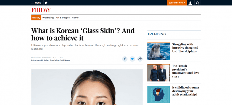 What-is-Korean-‘Glass-Skin’-And-how-to-achieve-it-Friday-beauty-–-Gulf-News